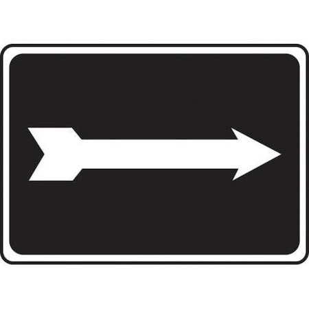 Accuform Aluminum, 7 in x 10 in, Mounting Holes MADM422VA